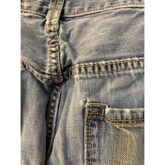 Tommy Hilfiger Mens 36 x 30 Premium Denim Jeans Straight Relax Distressed - Picture 10 of 16